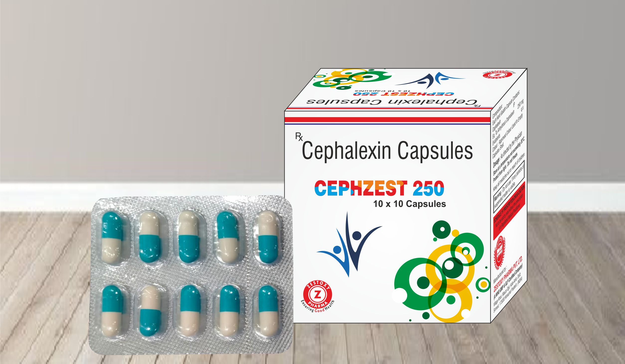 CEPHZEST 250 CAPSULES